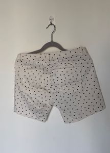 Cute Heart Print Shorts