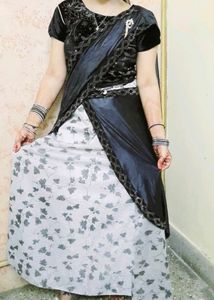 Pretty Lehanga Saree
