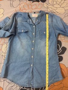 Classic Blue Denim Shirt