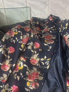 Men's Floral Nehru Jacket