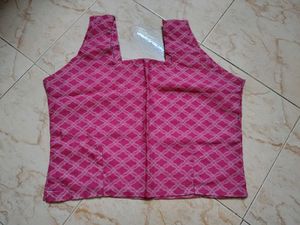 Stylish Pink Printed Blouse