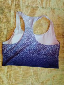 Floral Ombre Racerback Sports Bra