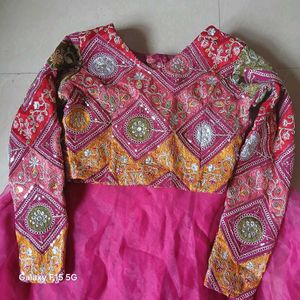 Beautiful Embroidered Lehenga Choli Set