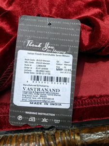 Velvet Ready Made Blouse