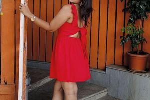 Red Hot Summer Dress, Effortlessly Chic❤️🥀
