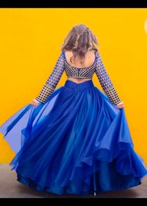 Blue Lehenga Choli Set