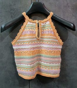 Crochet Knit Crop Top