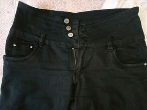 High Waist Black Jeans (30)