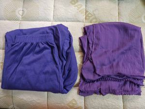 Lavender Patiala Pants & Dupatta