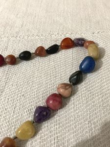 Natural Precious Stones Necklace