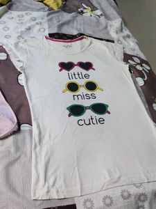 White Shirt-little Miss Cutiee