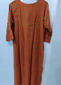 Gerua Printed Kurti