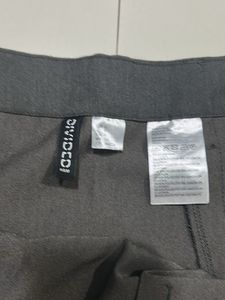 Pleated Gray Mini Skirt