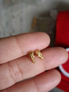 Gold Stud Earrings