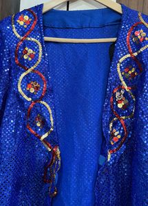Sparkling Blue Sequin jacket