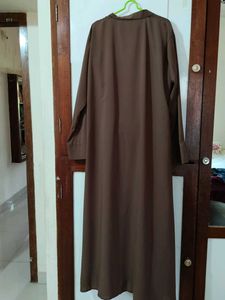 Elegant Brown Abaya Set