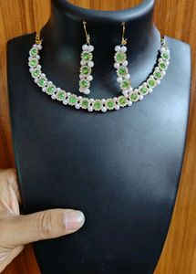 Stone Studded Jewellery Set