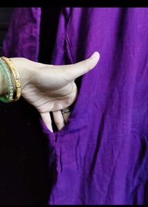 Purple Kurta Set with Dupatta
