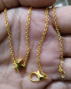 Star Pendant Gold Chain Necklace