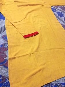 Stylish Men's Yellow Kurta