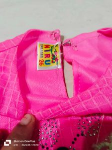 Top &amp; Skirt Pink And Black