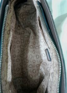 Vintage GUESS Monogram Baguette Shoulder Bag