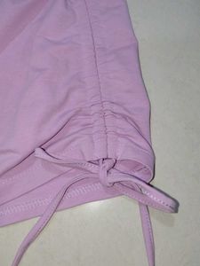 Cute Lavender Drawstring Shorts