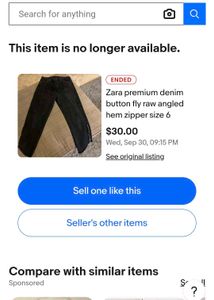 zara premium jeans