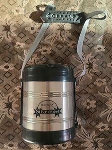 Silver Steel Insulated Tiffin Carrier