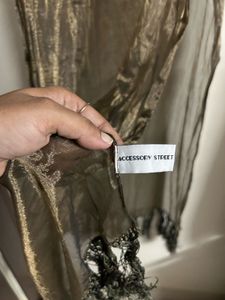 Elegant Fringed Dupatta