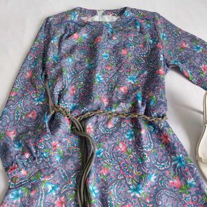 Retro Floral Maxi Dress✨️🪞✨️