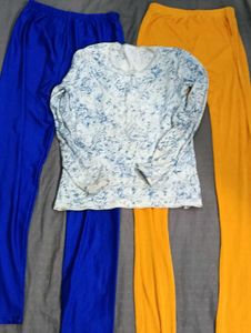 Comfy Night Suit Set with T-shirt &amp; Pyjamas