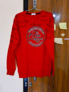 Red Camouflage Sweatshirt