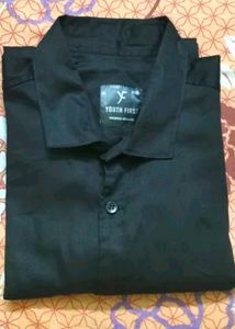 Men's Coller Black 🖤 👚 Shirt. XXL