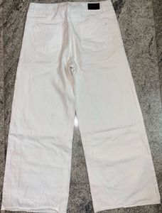 White Wide Leg Jeans