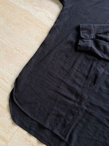 Black Cotton Shirt