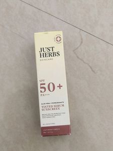 Just Herbs Tinted Serum Sunscreen