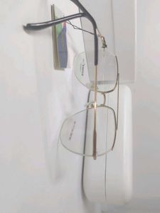 Stylish Gold Frame Eyeglasses