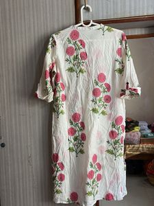 Floral Print Kurta