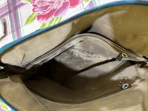 Baggit Peacock Blue Handbag