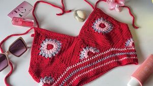 Handmade Crochet Bikini Top