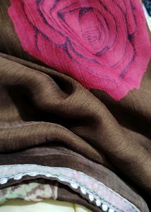 Soft Crepe Satin Saree