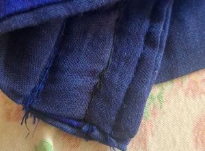 Blue Embellished Blouse Koti