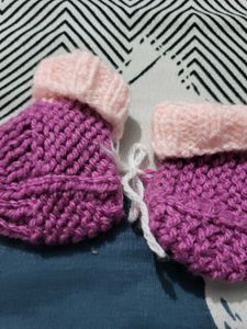 Handmade Baby Booties
