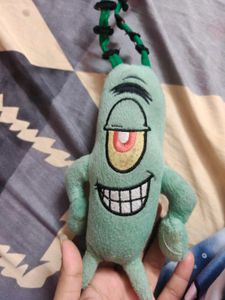Plankton Plush Toy Keychain