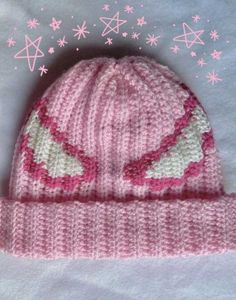 Spider-Verse Knitted Baby Beanie