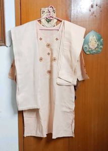 3piece embroidery Kurta pajami Set with Dupatta