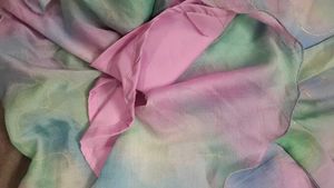 New Pastel Tie-Dye Dress long full length