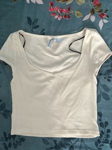 h&amp;m crop top