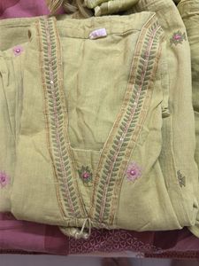 Elegant Kurta Set with Palazzo Pants